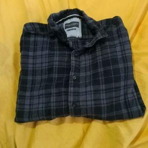 Denim & Flower Men's Checkered Buttonup Size Large